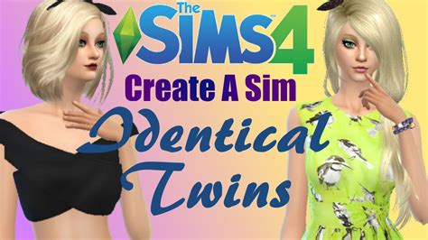 how can you have twins on sims 4|sims 4 identical twins.